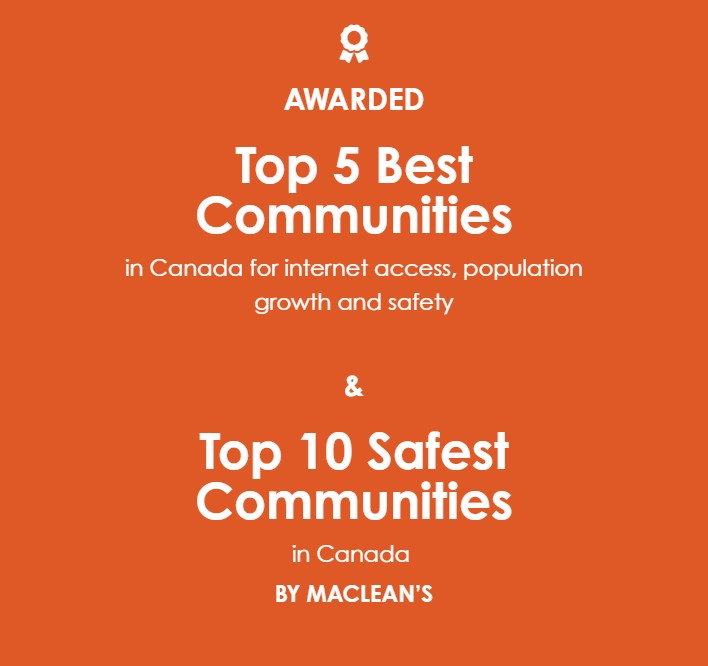 Innisfil rated Top 5 Best Communities in Canada for internet access, population growth and safety
