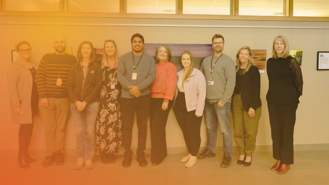 Customer Service Team photo taken during 'Customer Service Appreciate Week'