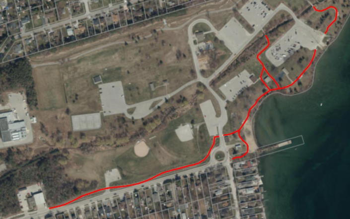 Trail reconstruction from Fire Station 1 to IBP