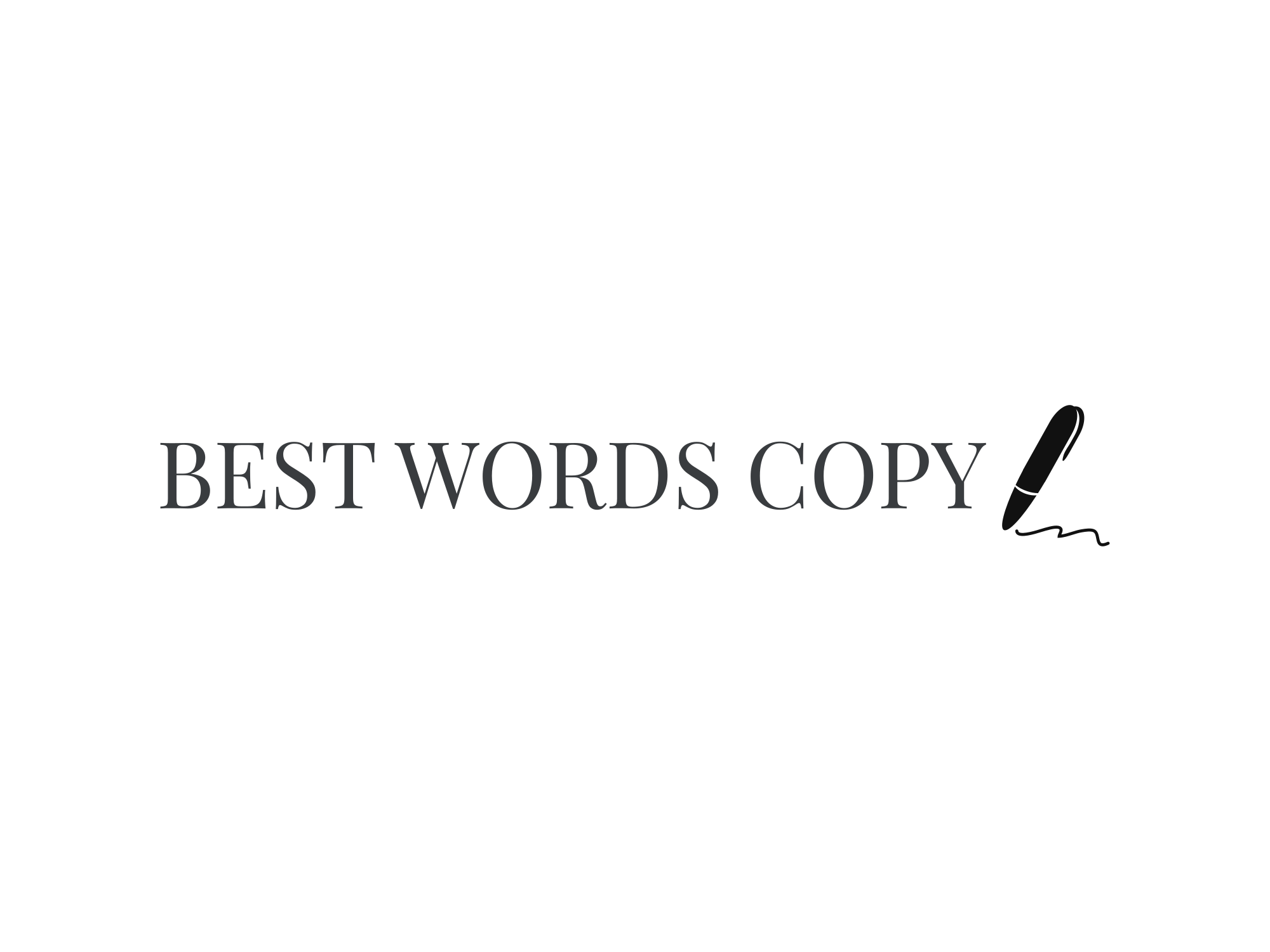 Best Words Copy company logo
