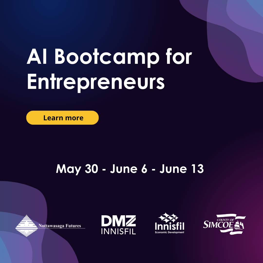 AI Bootcamp for Entrepreneurs poster