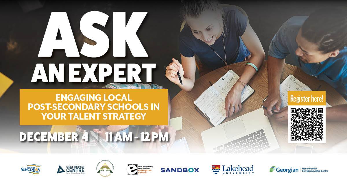 Ask An Expert: Engaging Local Post-Secondary Schools in Your Talent Strategy Webinar 