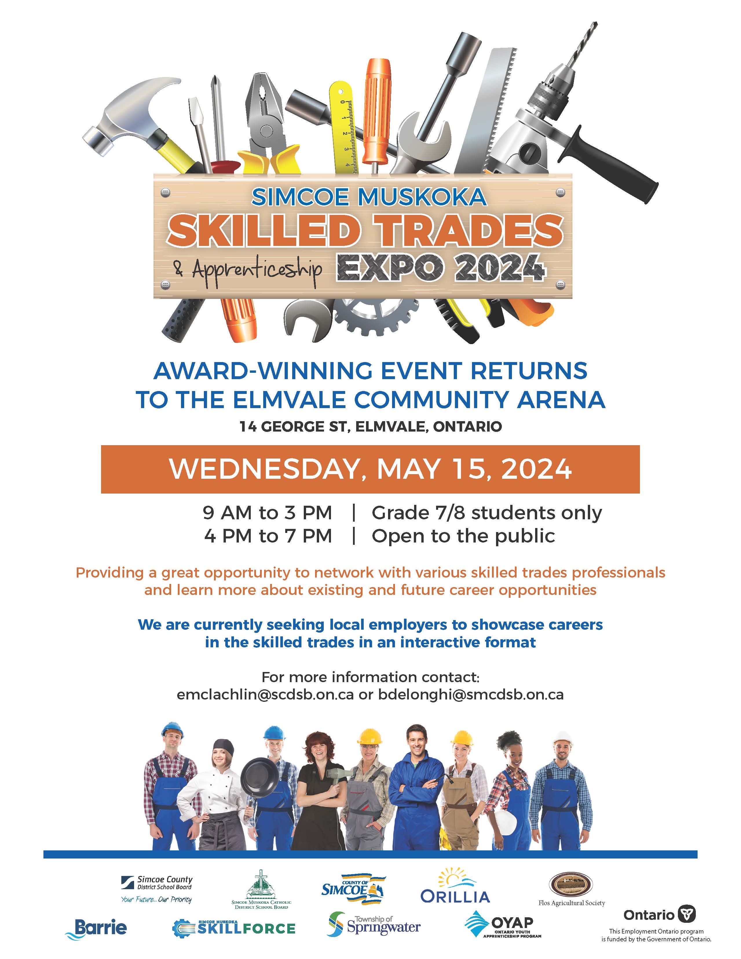 Skilled Trades and Apprenticeship Expo 2024 poster