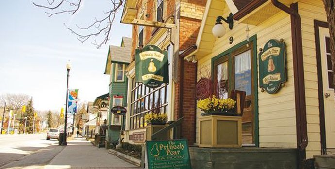 Historic buildings on Cookstown's main street