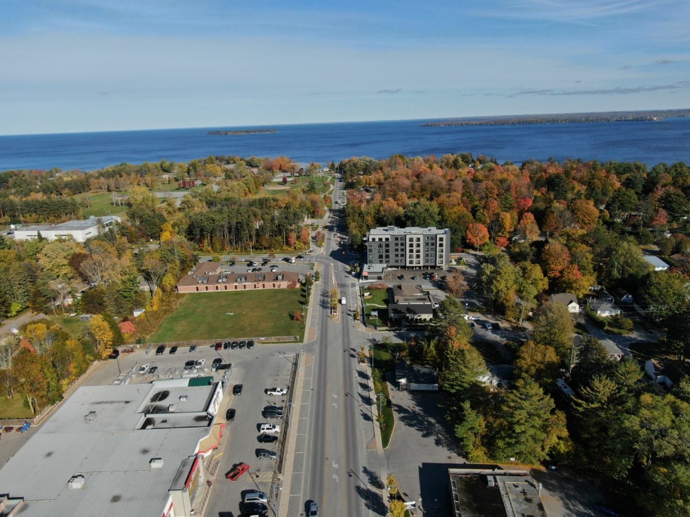 Aerial of Innisfil Beach Road