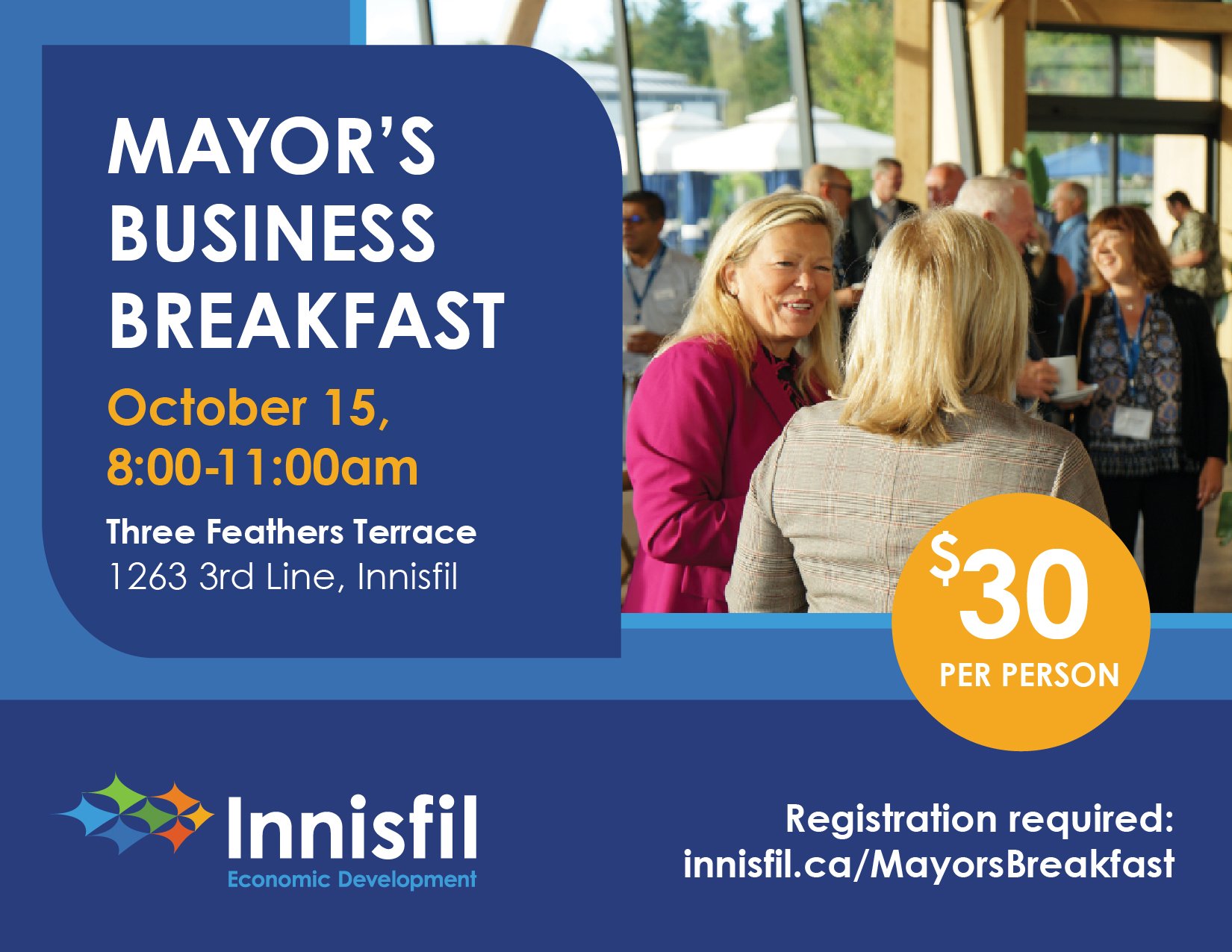 Business Breakfast on October 15