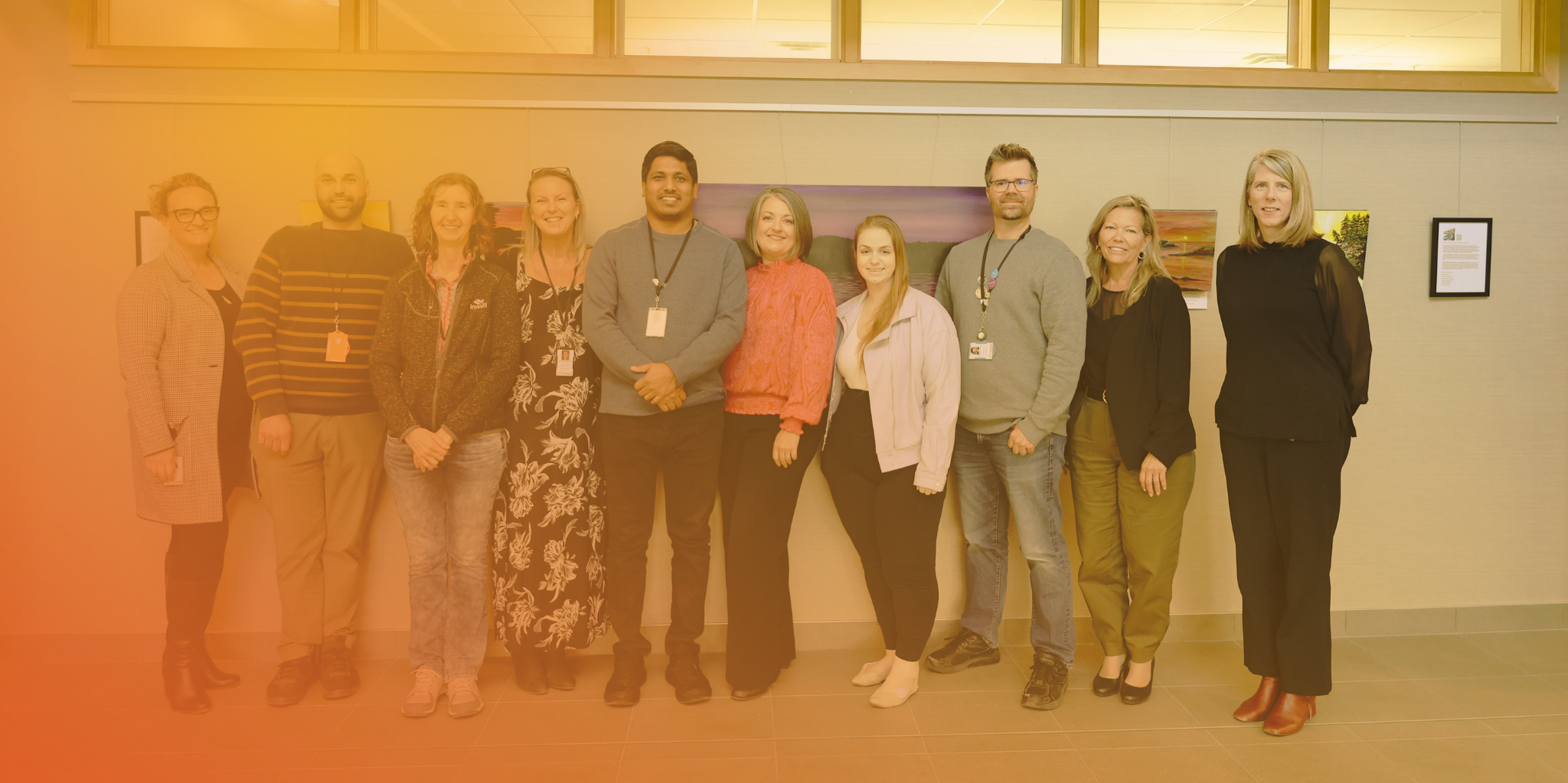 Customer Service Team photo taken during 'Customer Service Appreciate Week'