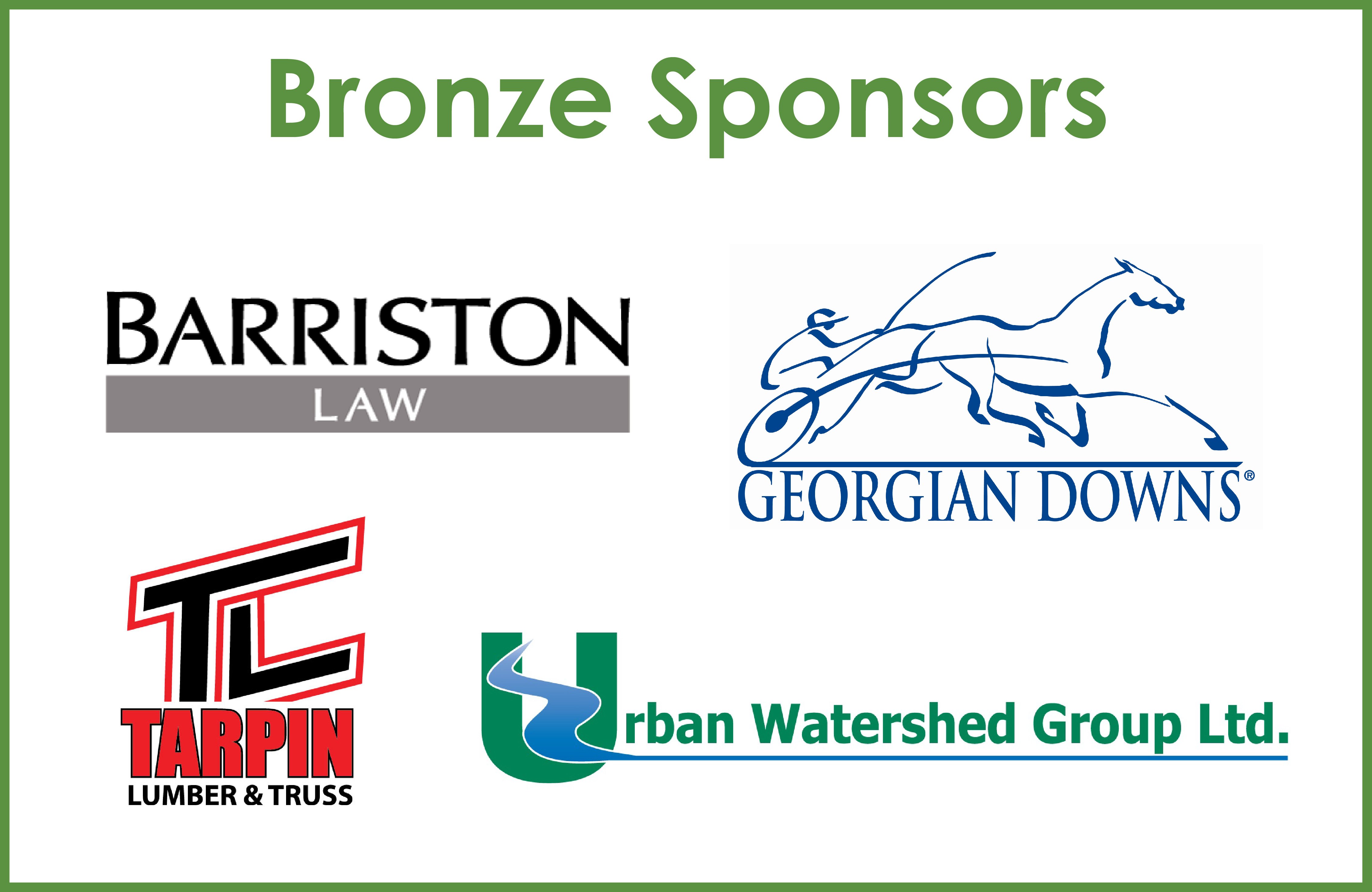 Bronze sponsor logos