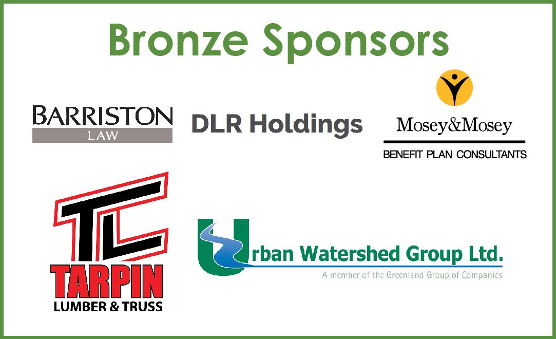 Mayor's golf tournament 2023 bronze sponsor logos