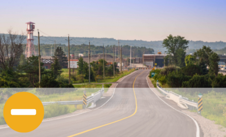 Paved road