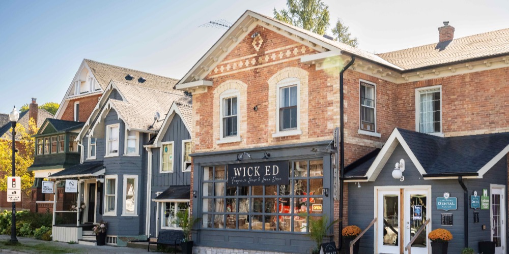 Historic commercial district in Cookstown