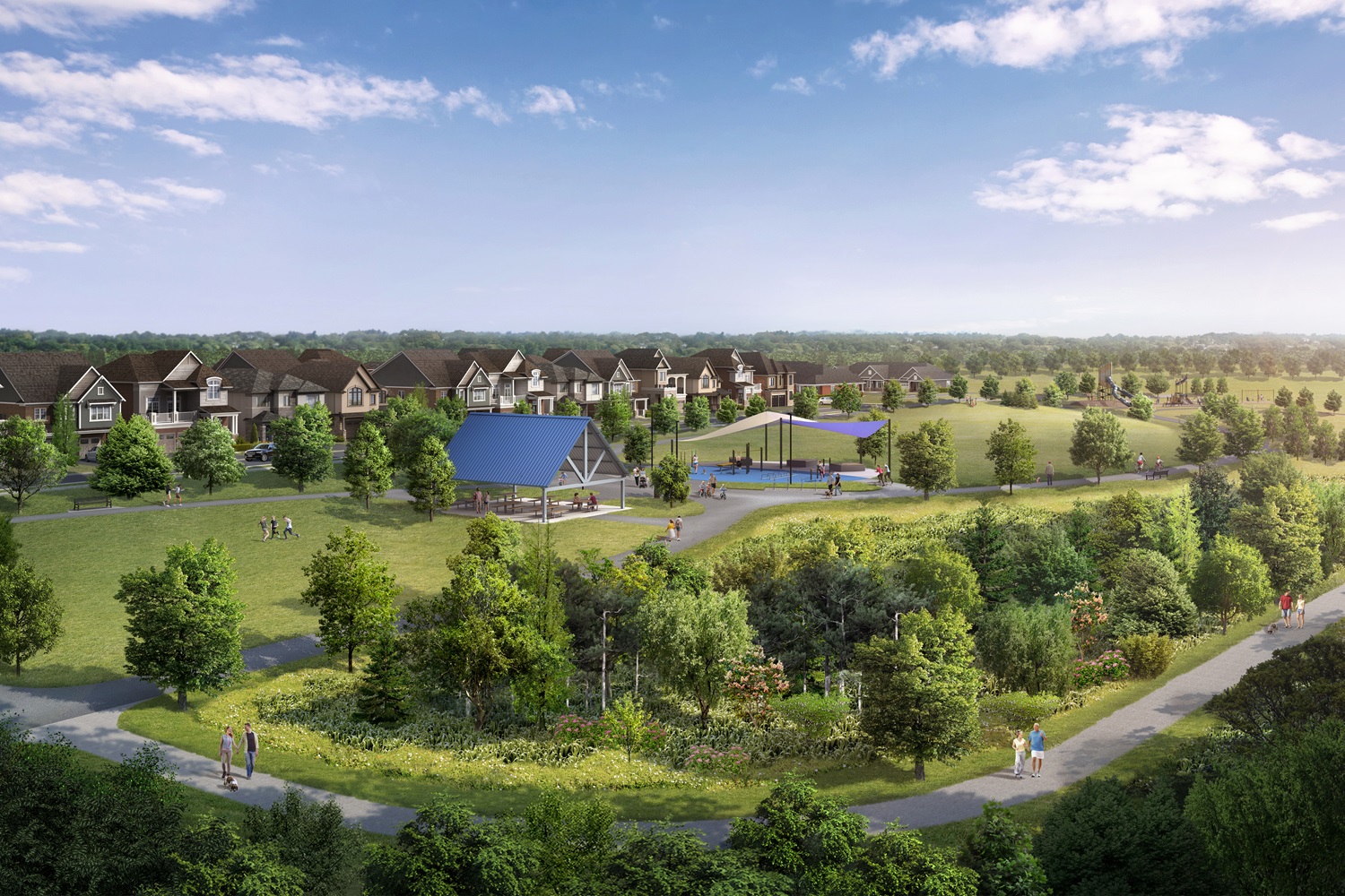 Jackson Park playground rendering