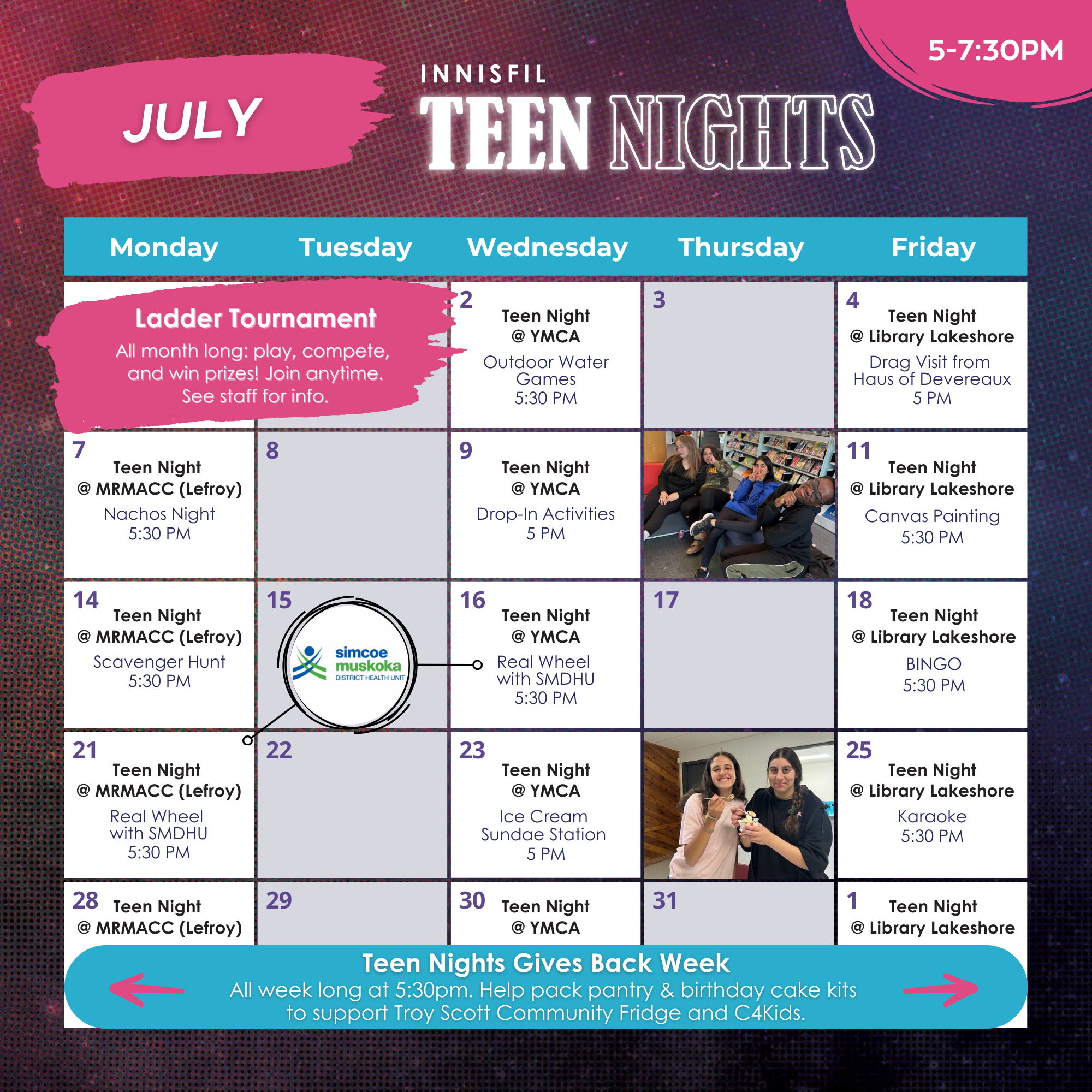 July calendar