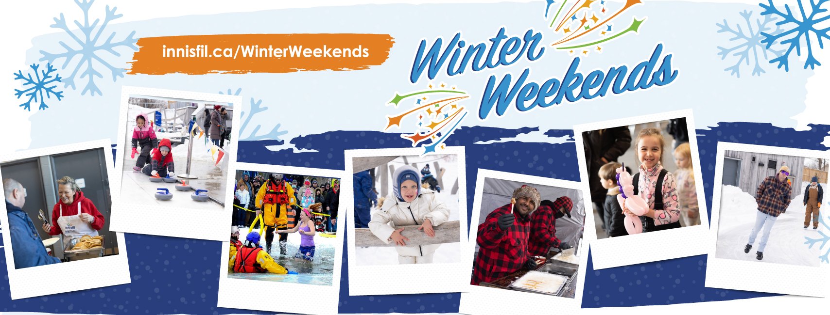 Winter Weekends collage of photos