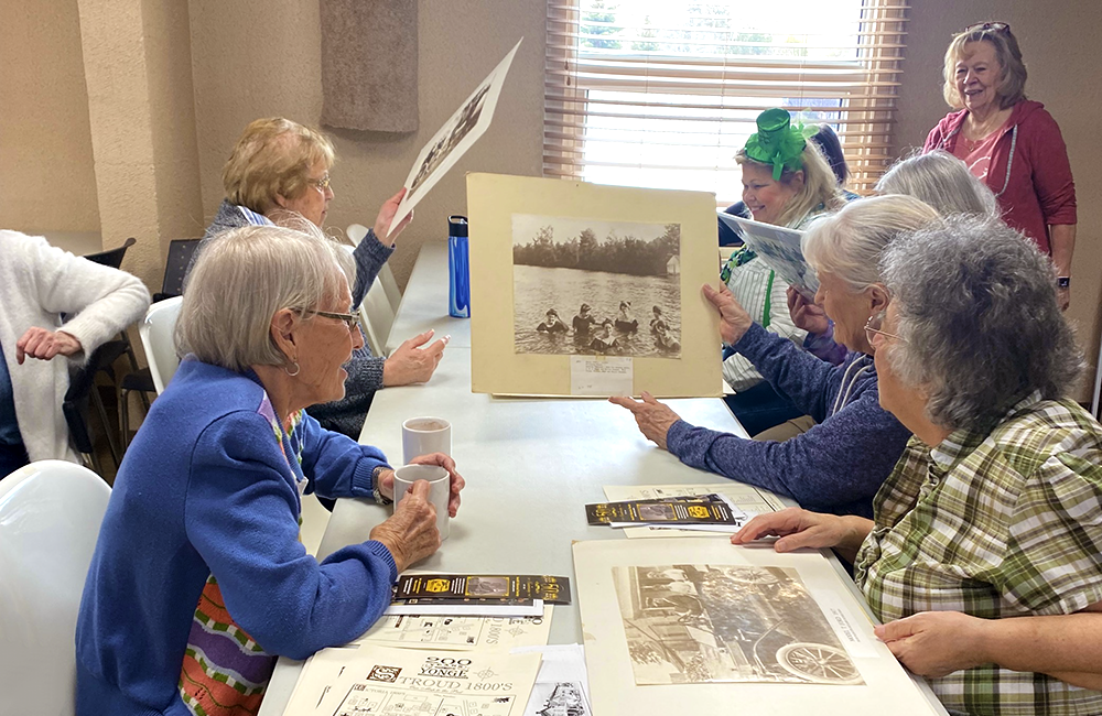 Activity for seniors with the Innisfil Historical Society