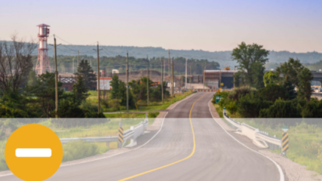New stretch of road in Cookstown area