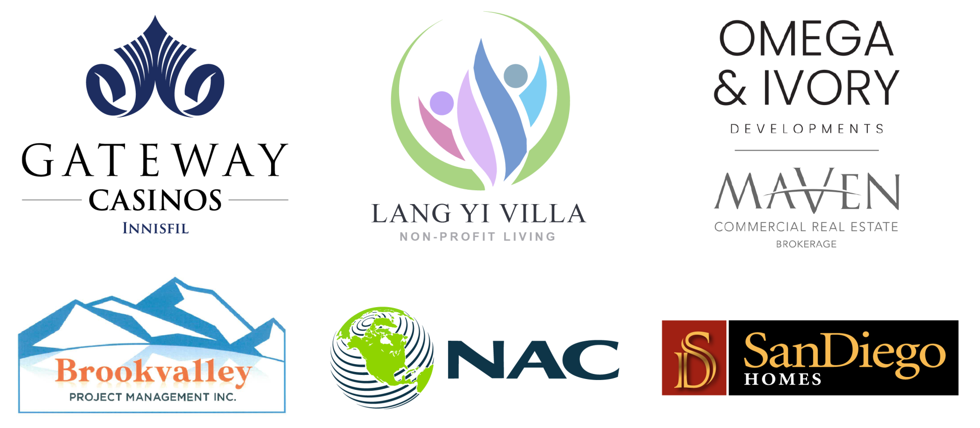 Platinum sponsor logos